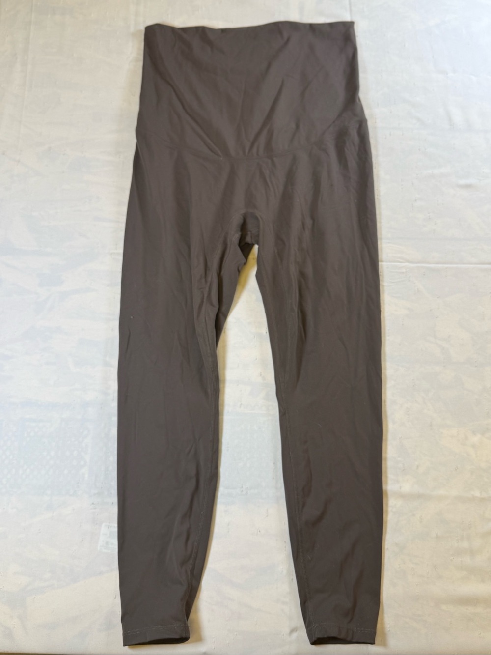 Posh Diva High-Rise Brown Active Leggings